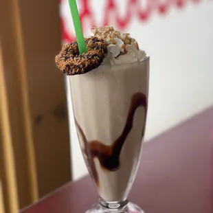 Specialty Samoa cookie boozy drink!