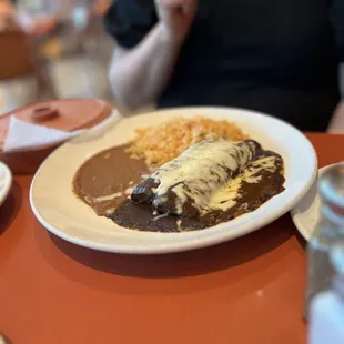 Mole Enchiladas