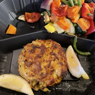 Crab Cake Platter