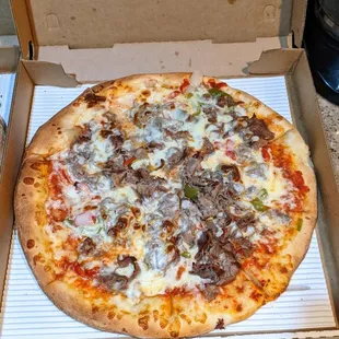 Cheesesteak pie (medium)