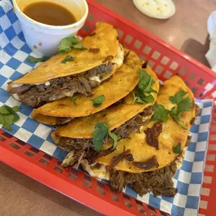 Quesabirria tacos
