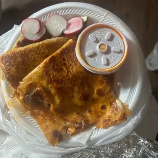 Birria Queso Quesadilla