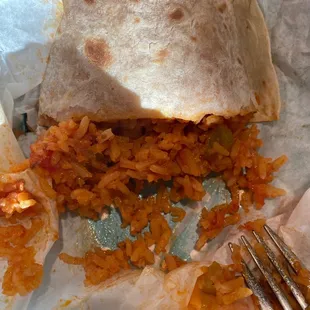 Shrimp Burrito