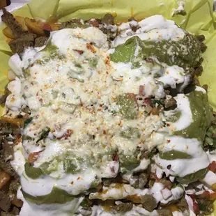 Carne asada fries