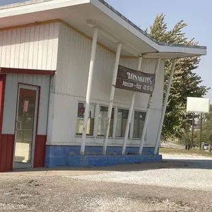 Outside of restaurant