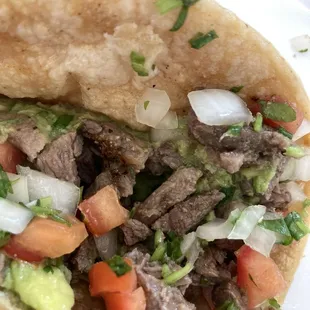 Carne asada taco
