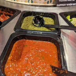 Fresh tasty salsa