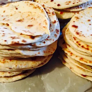 Fresh Tortillas made daily by Rosa