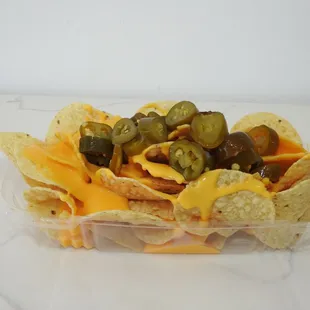 Nachos con Queso