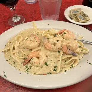 Shrimp scampi
