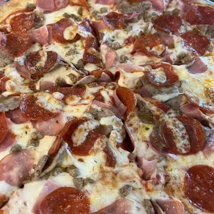 Large Just Meat Pizza