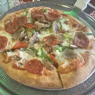 Small Combination special pizza
