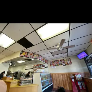 a view of the inside of the restaurant