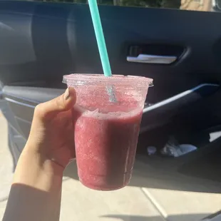 Mixed berry smoothie