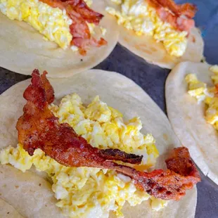 Bacon and Egg Taco
