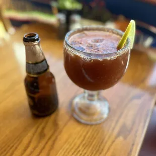 Michelada that tasted like they made it in Mexico.