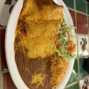 Ground Beef Enchiladas