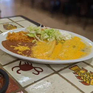 Green Corn Tamales plate