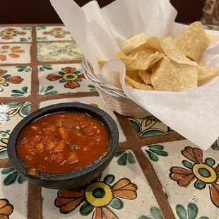 Yummy salsa.