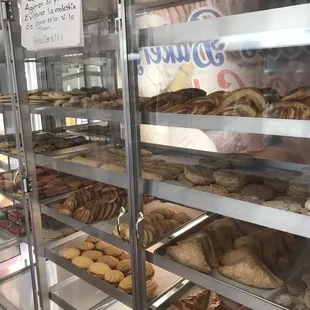 a variety of pastries