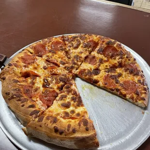 Toasted to perfection!  love it extra toasty.