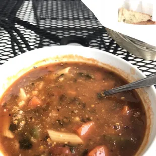 Minestrone soup