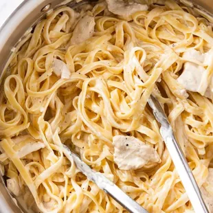Chicken Alfredo!