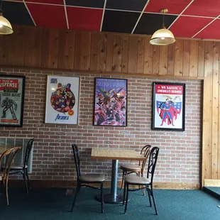 Dated interior - having old carpet might explain the weird smell.