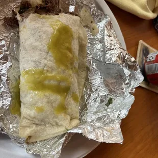 Barbacoa burrito