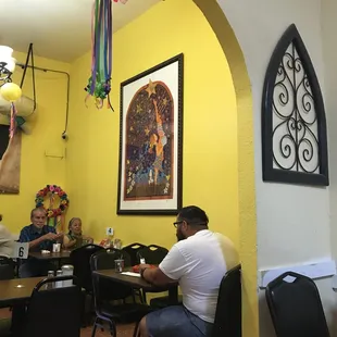 a man sitting at a table