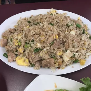 Pruvian fried rice.
