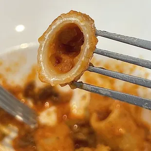 I'd call this undercooked, not al dente.