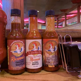 Roscoe's Hot Sauces