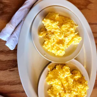 Cheesy eggs