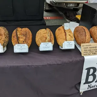 Sourdough lineup