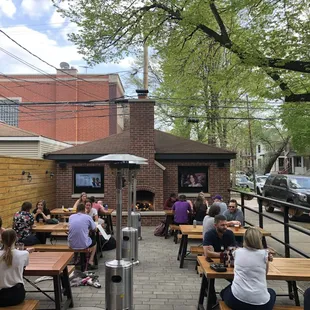 Patio is open!