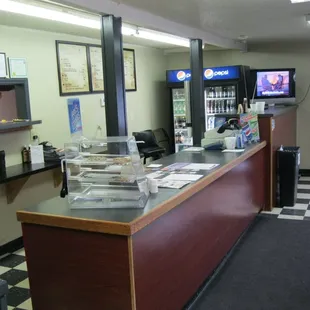 interior, sushi and sashimi