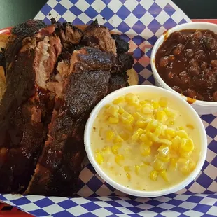 Omg. Wow. Very Delicious!! In my top 5 BBQ joints..meat was cooked perfect and tender. I had the burnt ends and ribs.