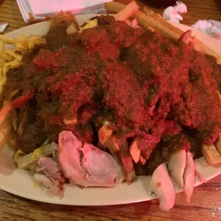 Chicken Chili Cheese Fries