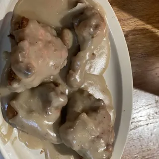 11. Giblets, Rice with Gravy & Onions