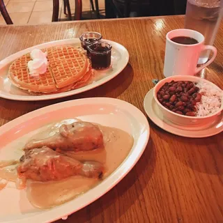 21. Red Beans & Rice & Corn Bread