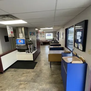 sushi and sashimi, interior