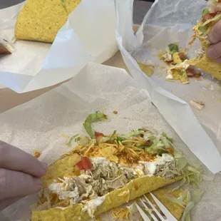 Chicken Paul Bunyan Taco