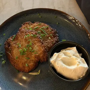  plate of food on a table