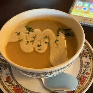 Butternut squash soup