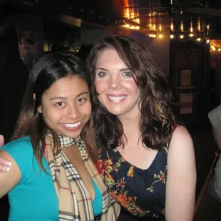 two women posing for a picture