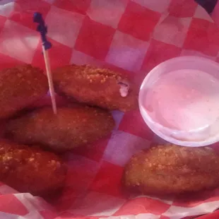 Jalapeno Poppers.
