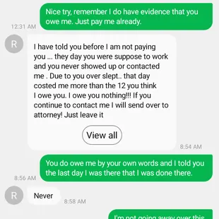 Rose being wrong on all levels. What&apos;s not shown is defaming not only me but other family members of mine.