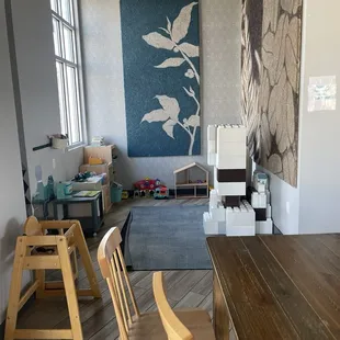 Kids play area