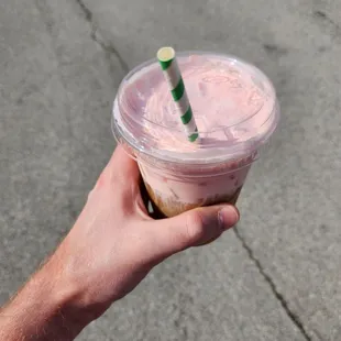 Iced Neapolitan Foam Cold Brew